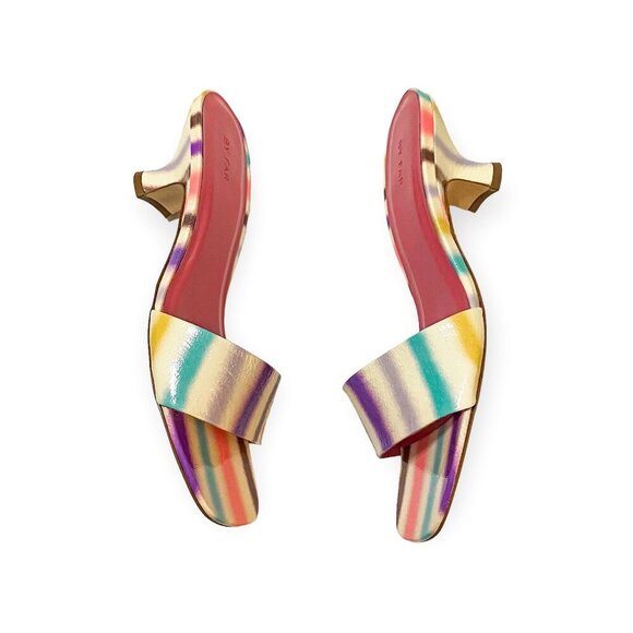 By Far Freddy Spray Print Slide sandals, Size 40EU NWT - Picture 8 of 16